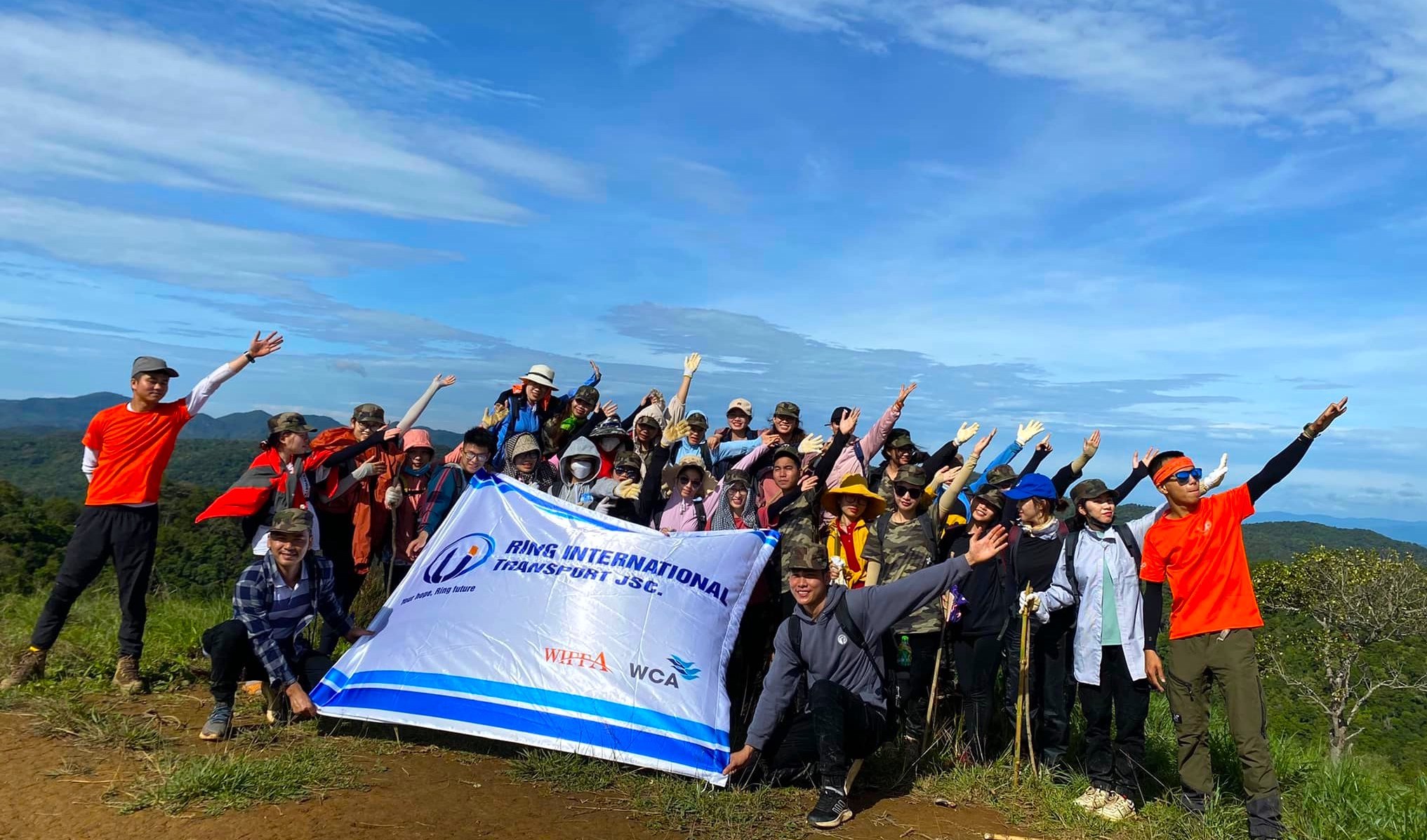 Ring Vietnam team reaching a shared milestone together