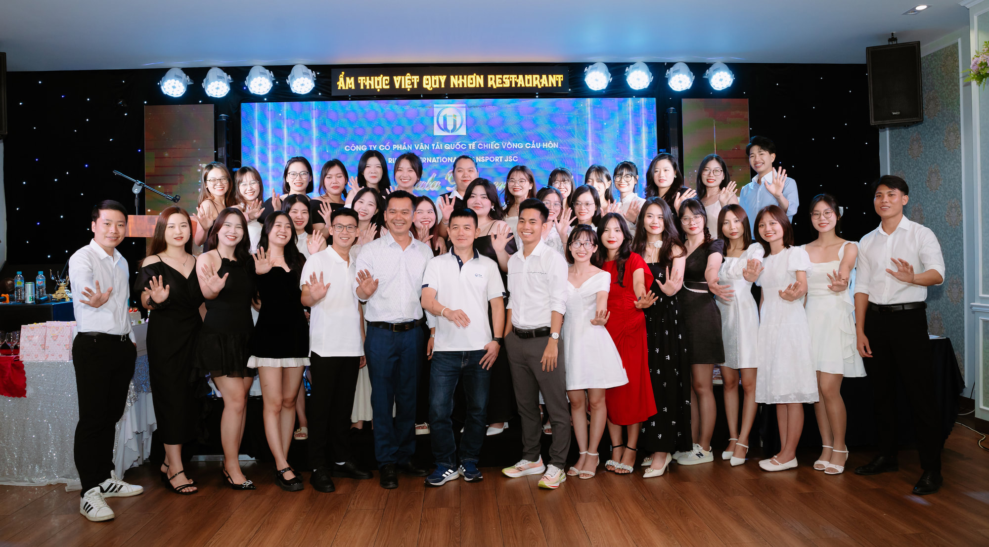 Ring Vietnam colleagues together at a company celebration
